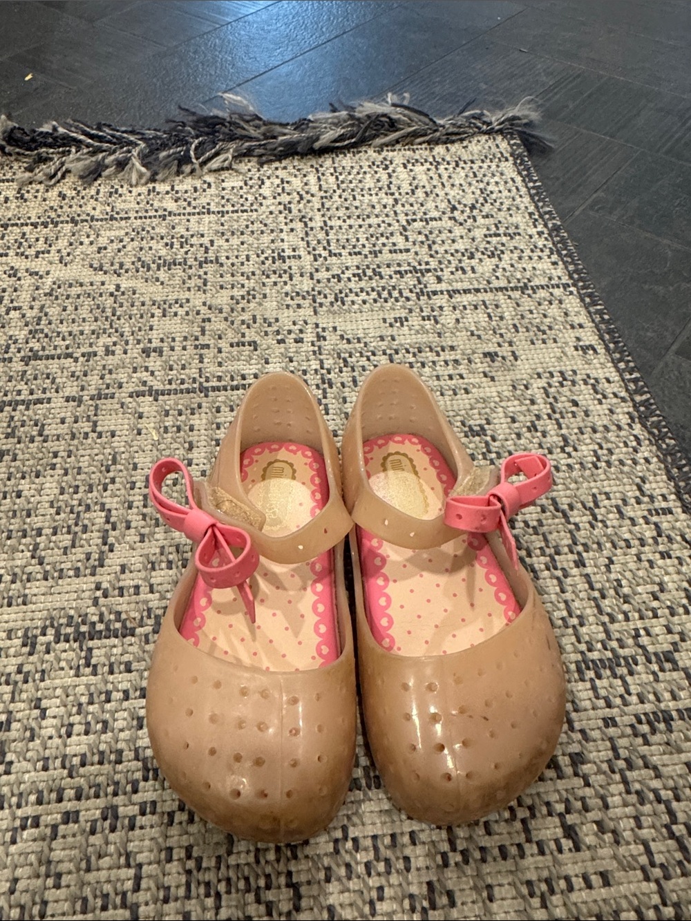 Mini Melissa Girls Mini Furadinha X Mary Jane Flat
